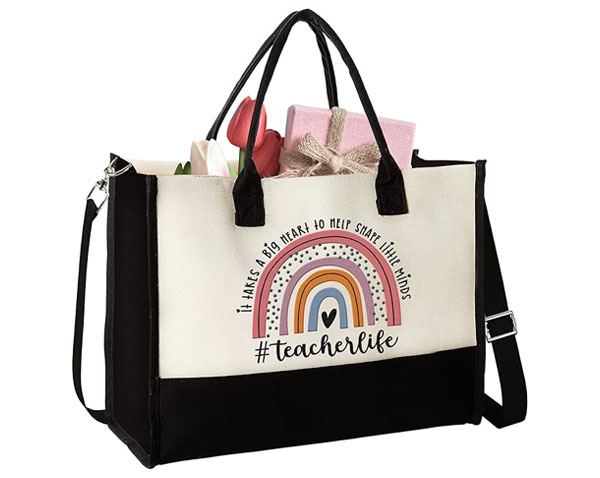 teacherlife tote bag